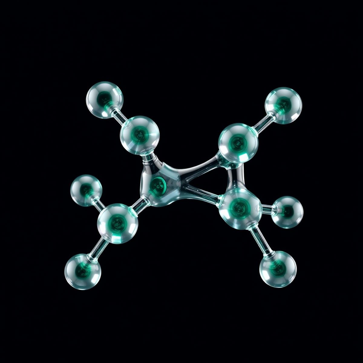 Molecular structure visualization